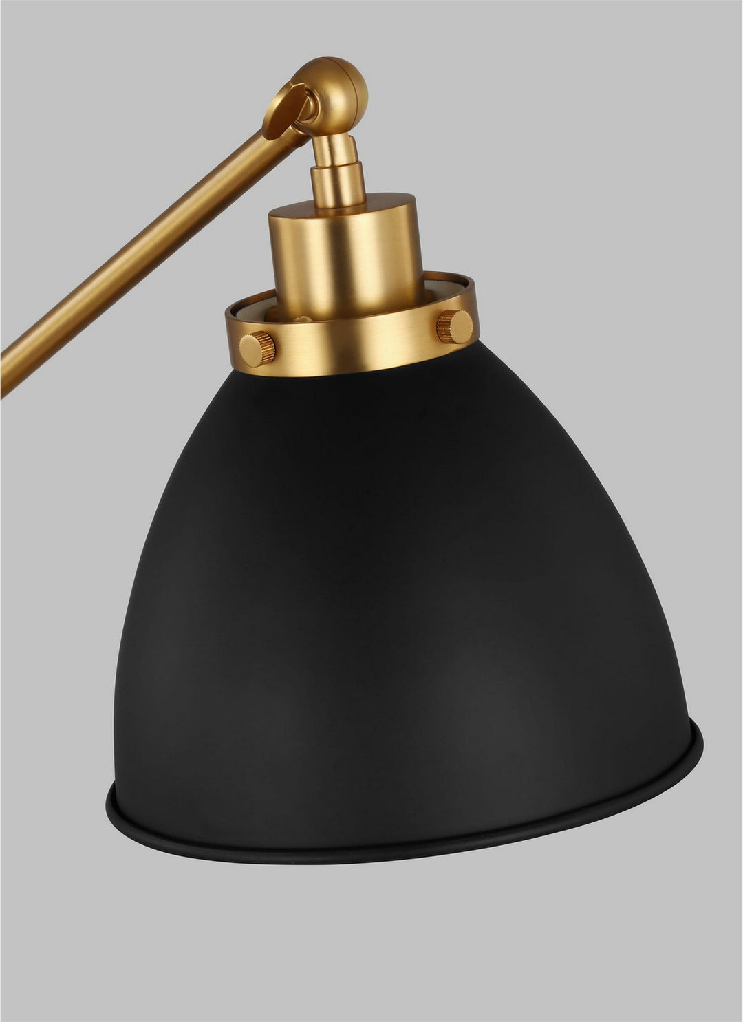 Visual Comfort Studio CT1101MBKBBS1 Wellfleet One Light Desk Lamp Lamp Brass