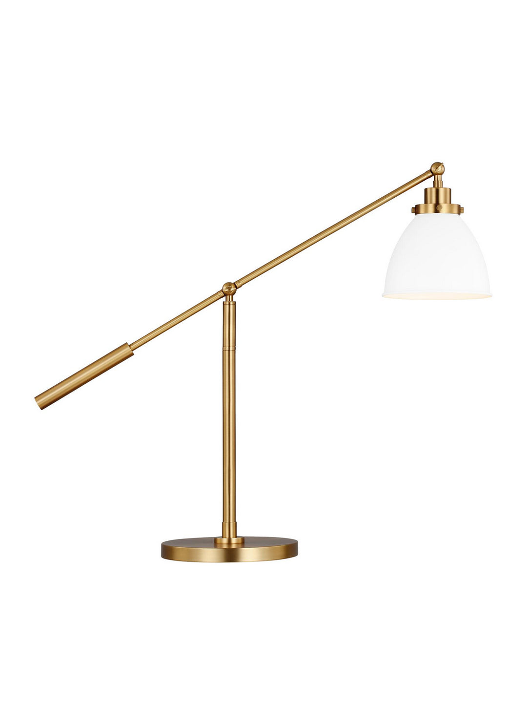 Visual Comfort Studio CT1101MWTBBS1 Wellfleet One Light Desk Lamp Lamp Brass