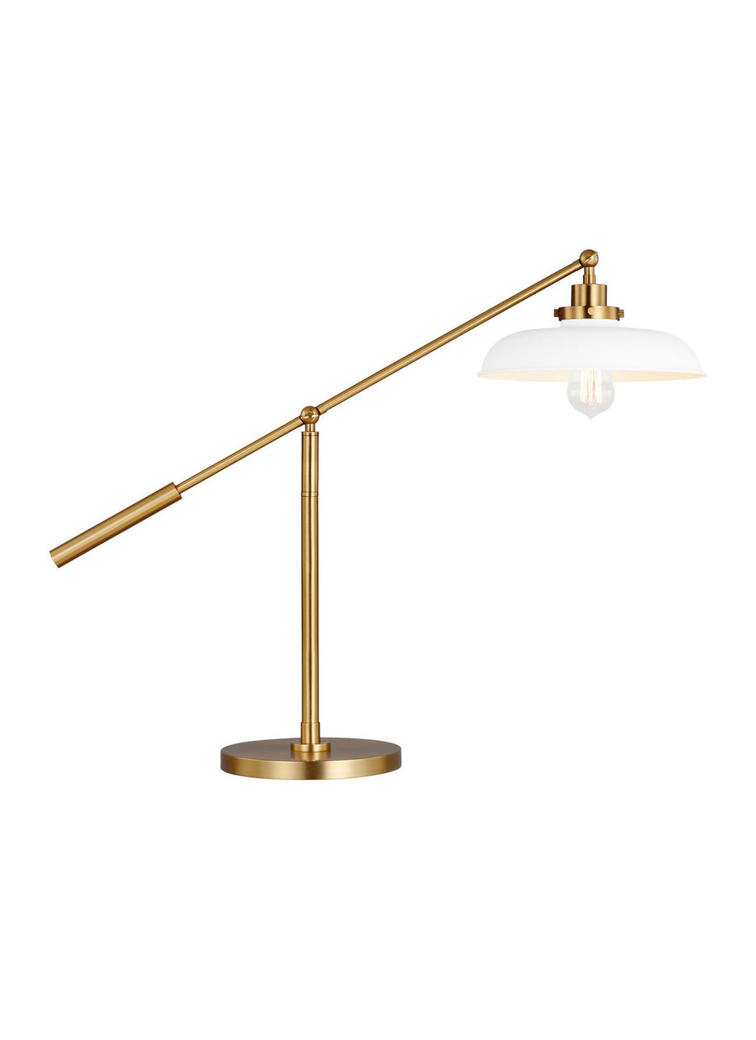 Visual Comfort Studio CT1111MWTBBS1 Wellfleet One Light Desk Lamp Lamp Brass - Antique