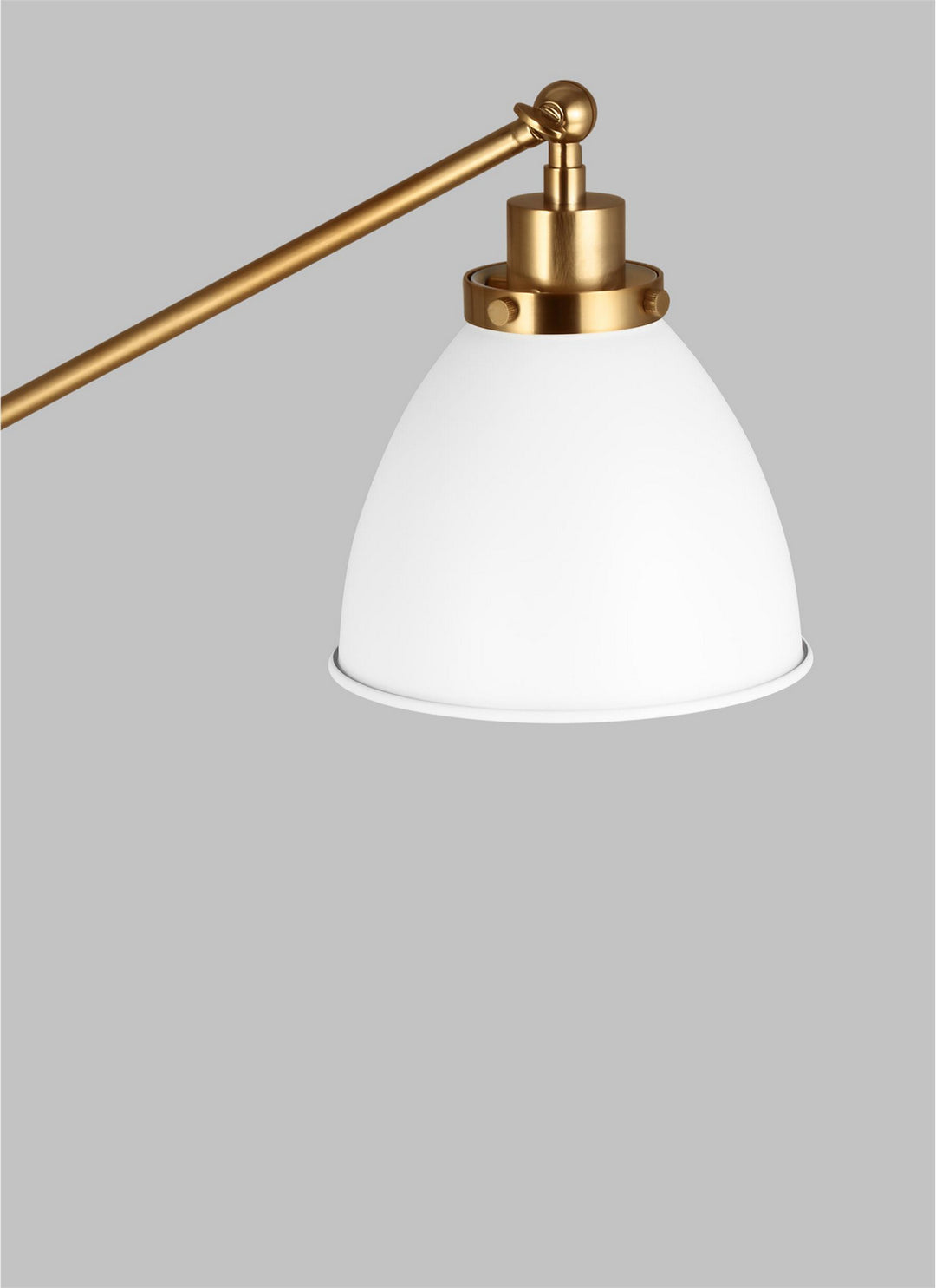 Visual Comfort Studio CT1131MWTBBS1 Wellfleet One Light Floor Lamp Lamp Brass - Antique