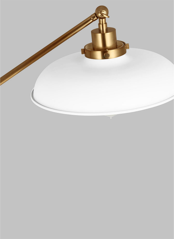 Visual Comfort Studio CT1141MWTBBS1 Wellfleet One Light Floor Lamp Lamp Brass