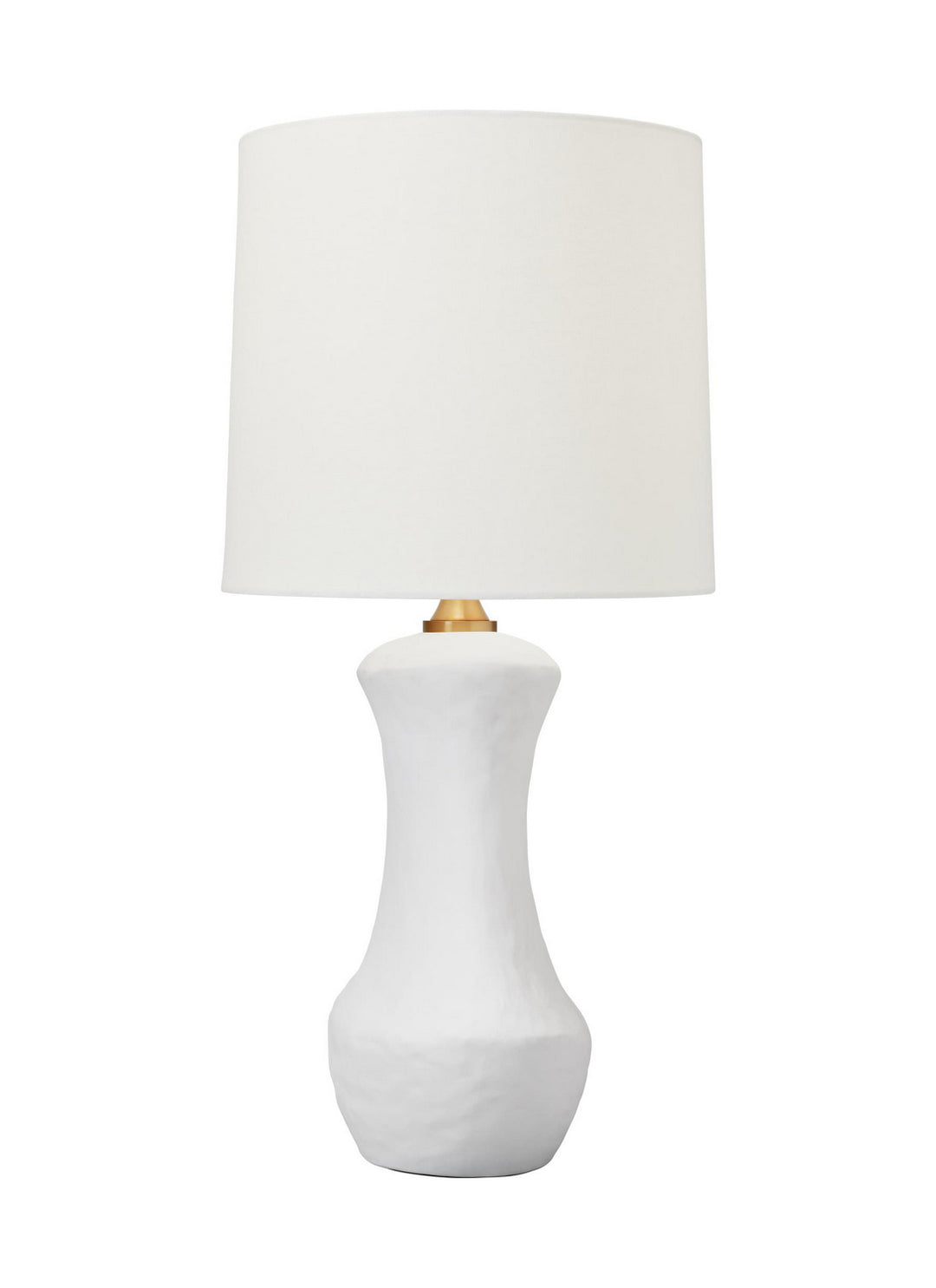Visual Comfort Studio HT1021MWC1 Bone One Light Table Lamp Lamp White