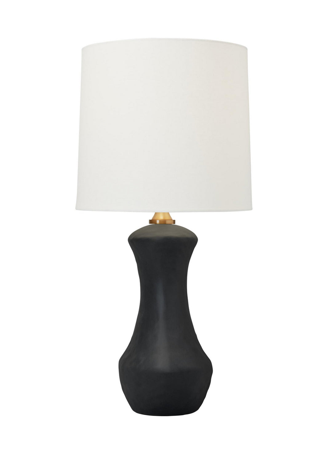 Visual Comfort Studio HT1021RBC1 Bone One Light Table Lamp Lamp Black