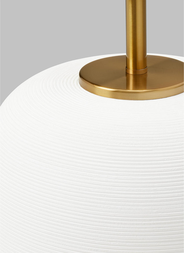 Visual Comfort Studio HT1071MWC1 Fanny One Light Table Lamp Lamp White