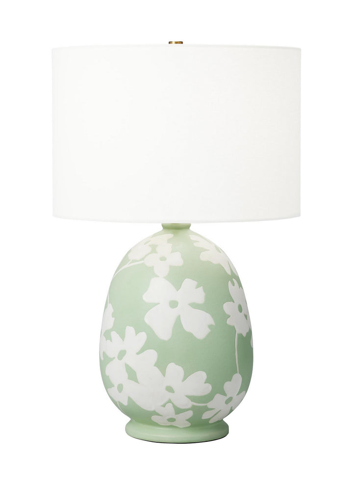 Visual Comfort Studio HT1001WLSMG1 Lila One Light Table Lamp Lamp Bronze / Dark