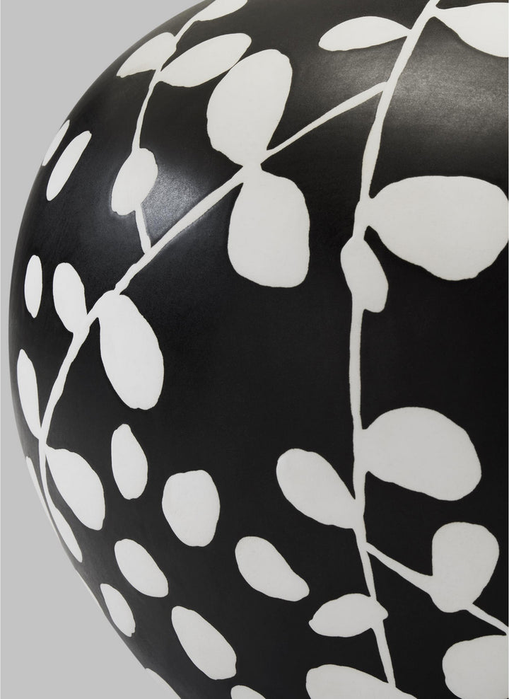 Visual Comfort Studio HT1011WLBL1 Nan One Light Table Lamp Lamp Black
