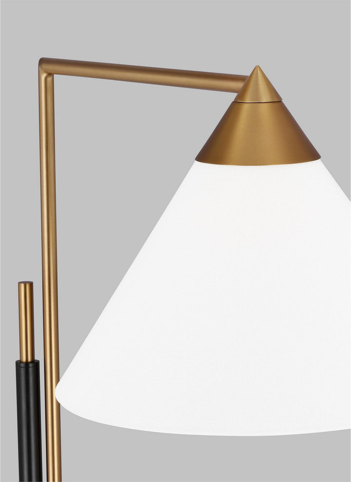 Visual Comfort Studio KT1301BBSBNZ1 Franklin One Light Floor Lamp Lamp Brass - Antique