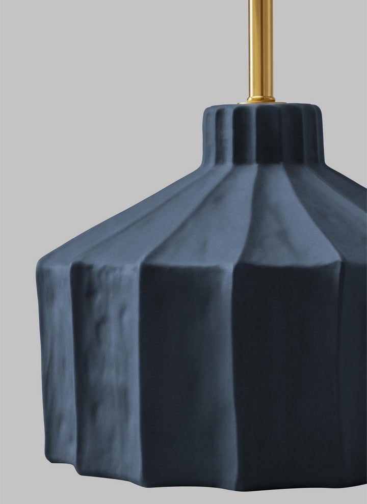 Visual Comfort Studio KT1321MMBW1 Veneto One Light Table Lamp Lamp Bronze / Dark
