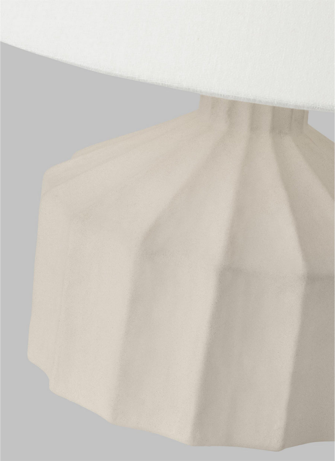 Visual Comfort Studio KT1331MC1 Veneto One Light Table Lamp Lamp White