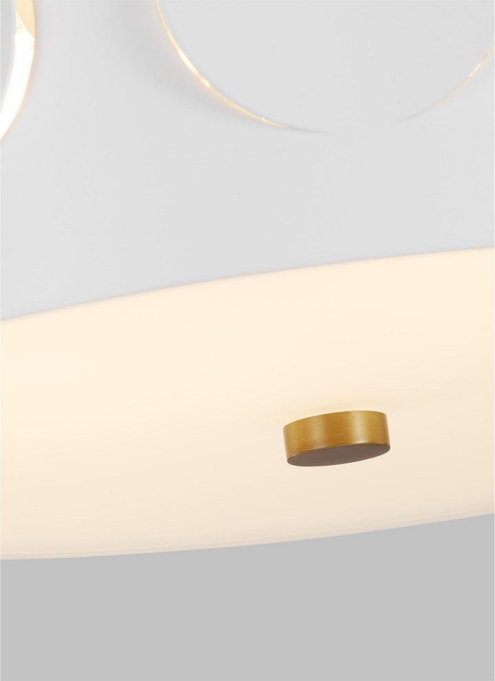 Visual Comfort Studio Dottie KSF1002BBS Ceiling Light - Burnished Brass