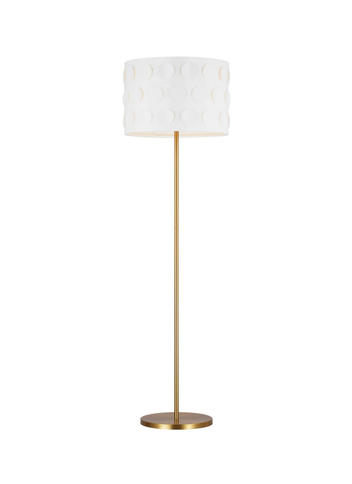 Visual Comfort Studio KST1011BBS1 Dottie One Light Floor Lamp Lamp Brass - Antique