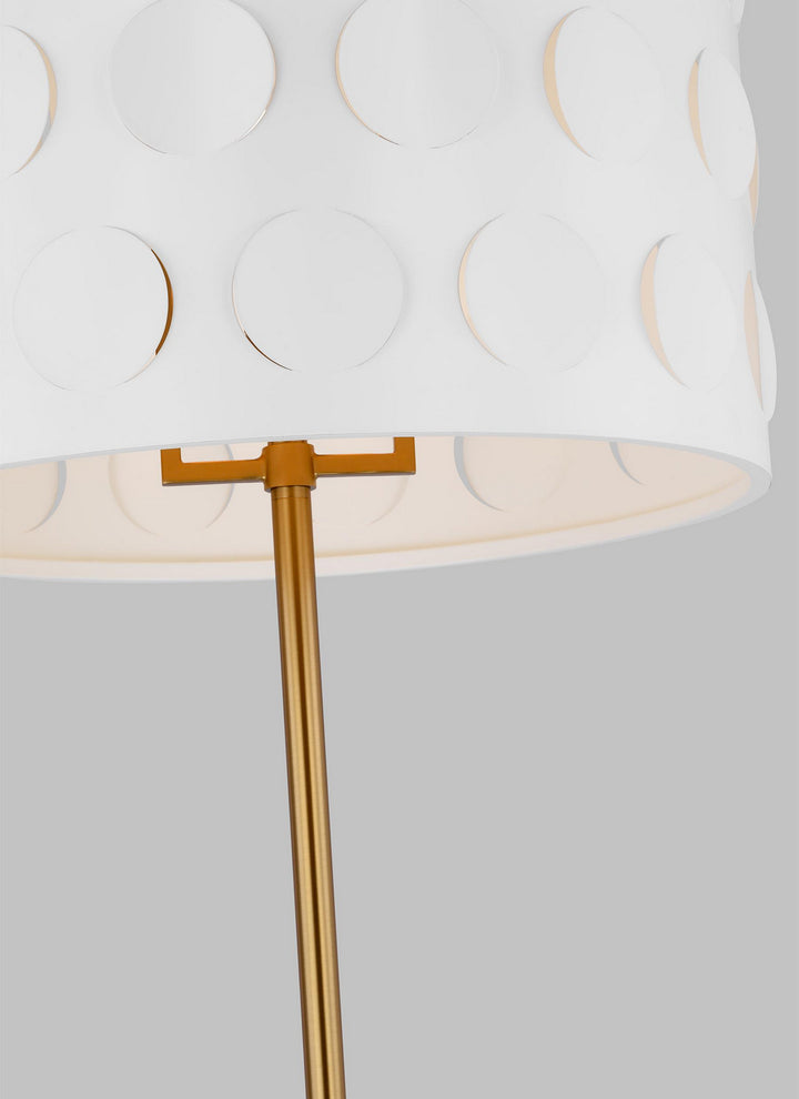 Visual Comfort Studio KST1011BBS1 Dottie One Light Floor Lamp Lamp Brass - Antique
