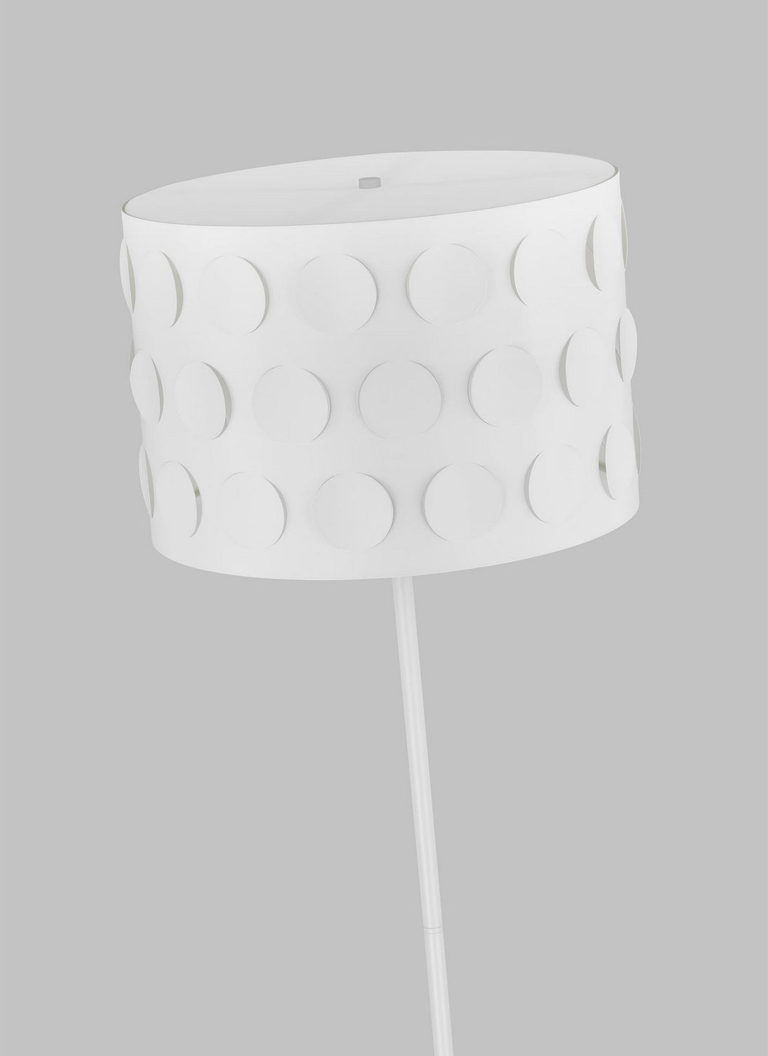 Visual Comfort Studio KST1011MWT1 Dottie One Light Floor Lamp Lamp White