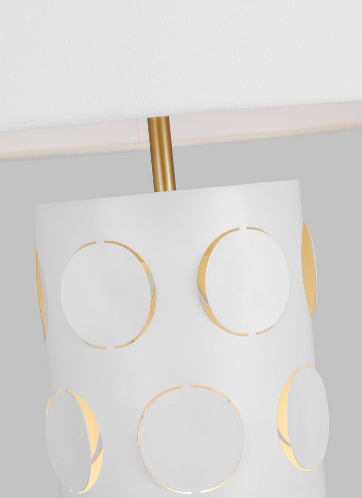 Visual Comfort Studio KST1022BBS1 Dottie Two Light Table Lamp Lamp Brass - Antique
