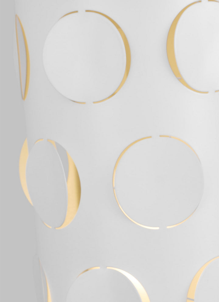 Visual Comfort Studio KST1022PN1 Dottie Two Light Table Lamp Lamp Polished Nickel