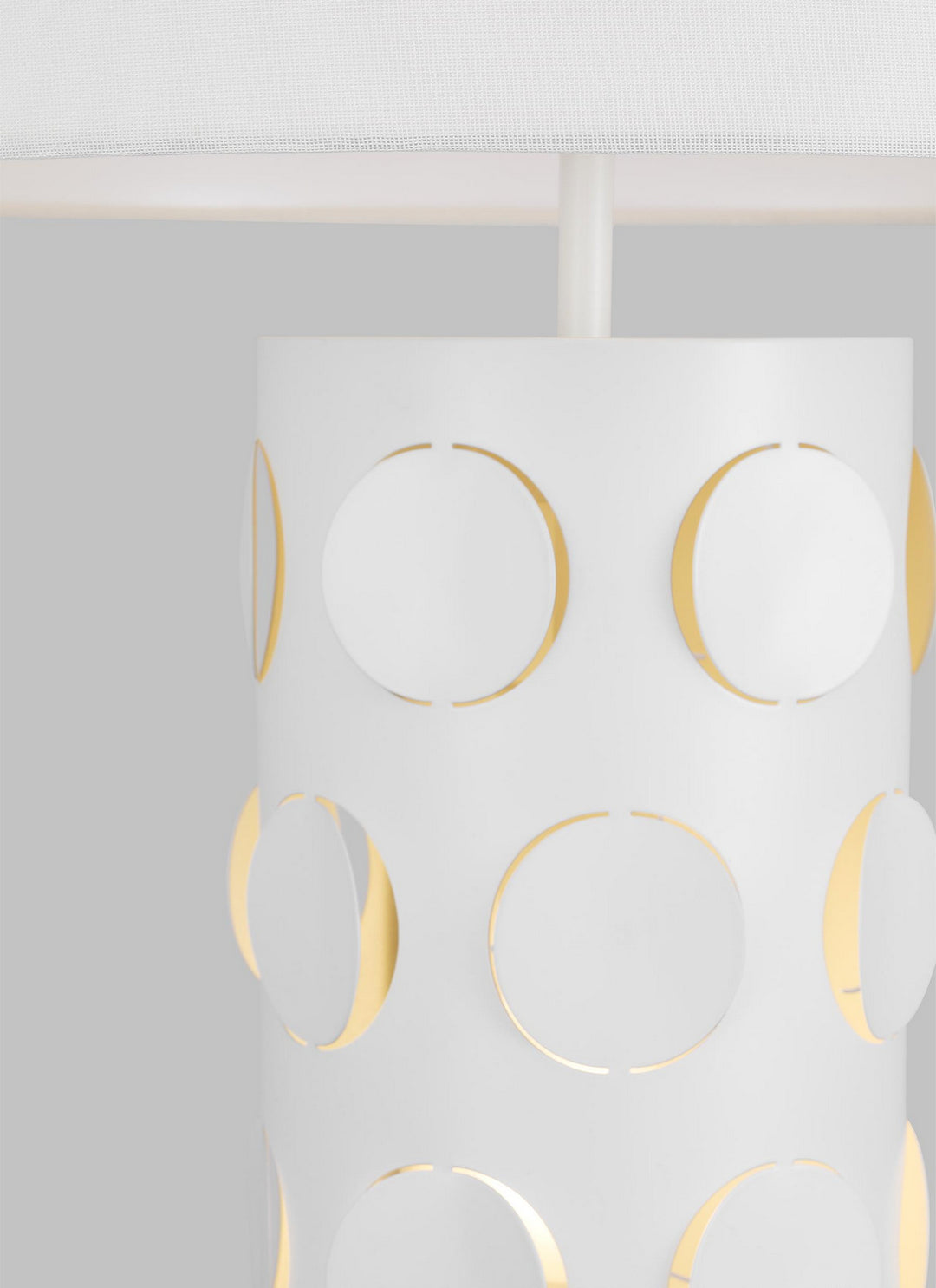 Visual Comfort Studio KST1022PN1 Dottie Two Light Table Lamp Lamp Polished Nickel