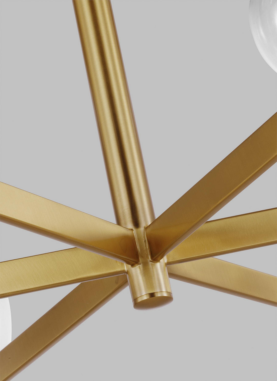 Visual Comfort Studio Londyn KSC10018BBSCG Chandelier Light - Burnished Brass with Clear Glass