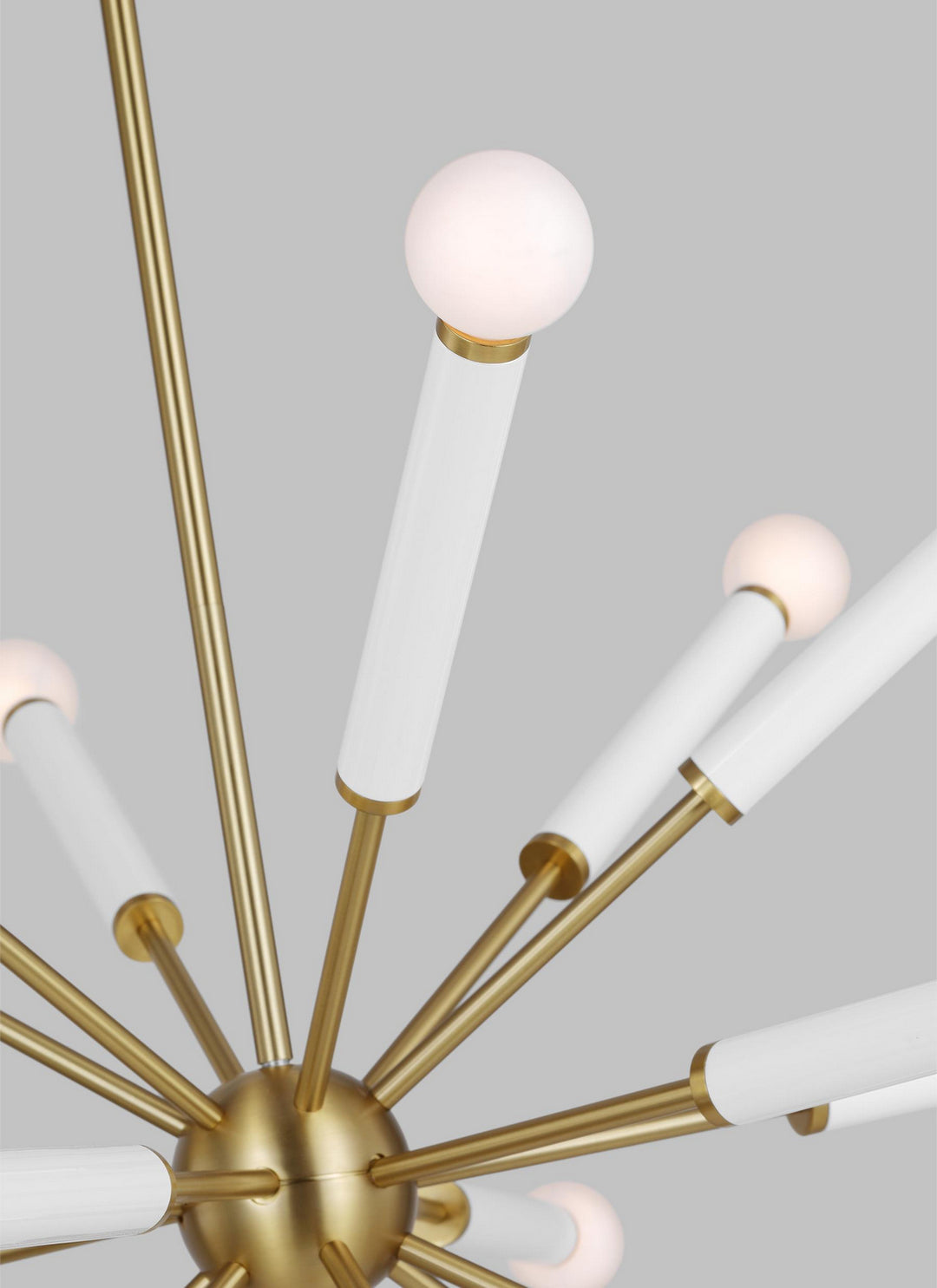 Visual Comfort Studio Monroe KSC10518BBSGW Chandelier Light - Burnished Brass
