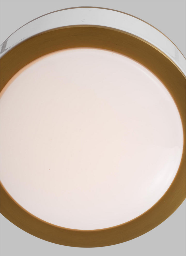 Visual Comfort Studio Monroe KSF1061BBSGW Ceiling Light - Burnished Brass