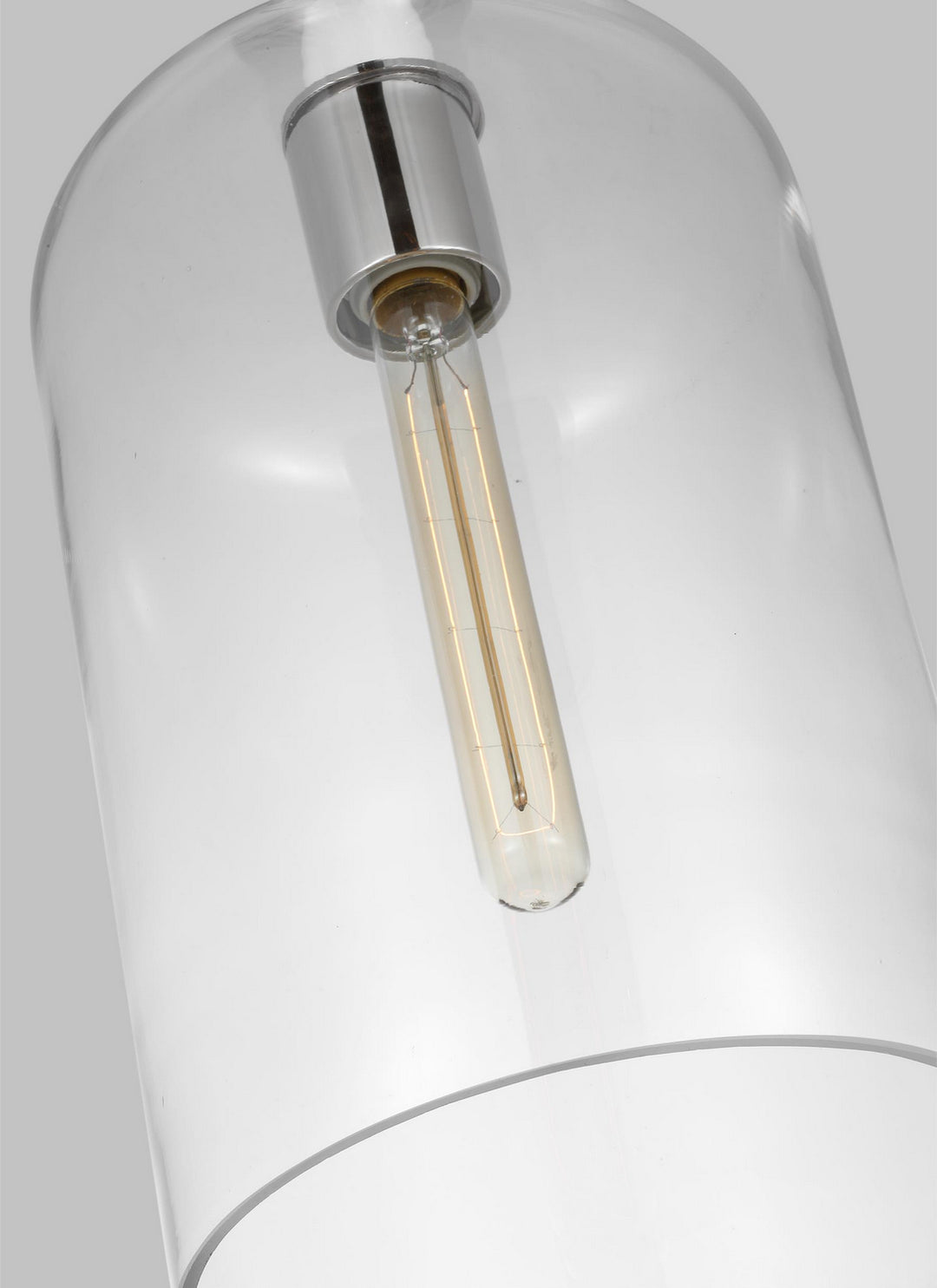 Visual Comfort Studio Monroe KSP1051PNGW Pendant Light - Polished Nickel