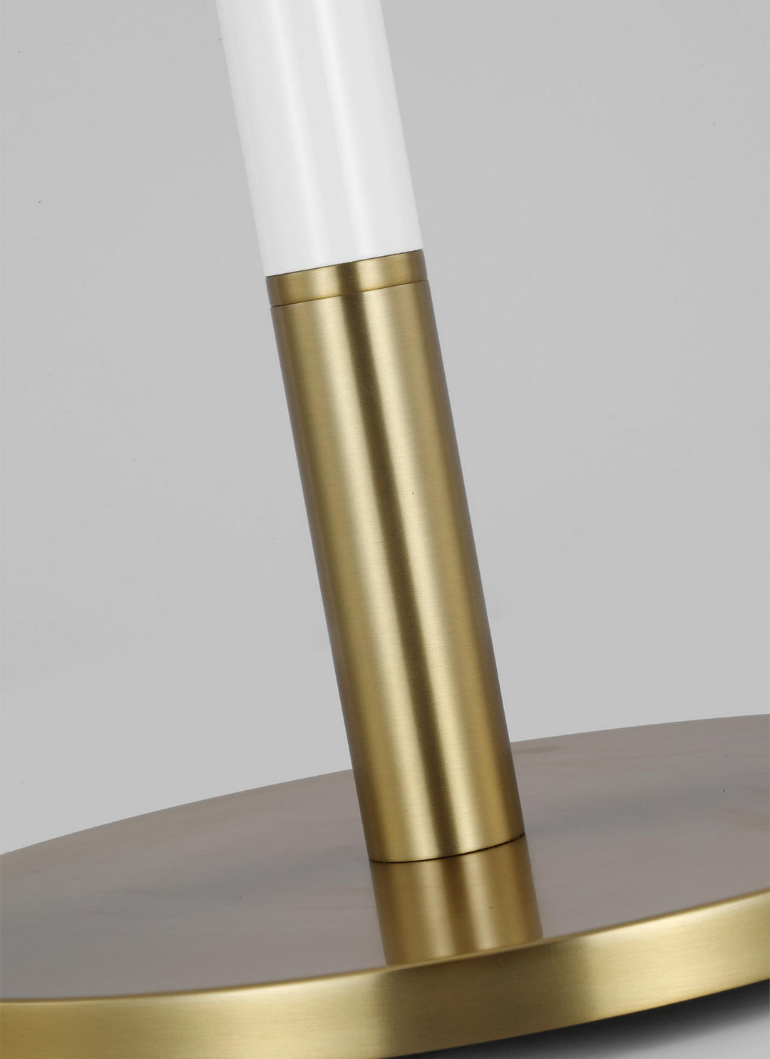 Visual Comfort Studio KST1041BBSGW1 Monroe One Light Table Lamp Lamp Brass - Antique