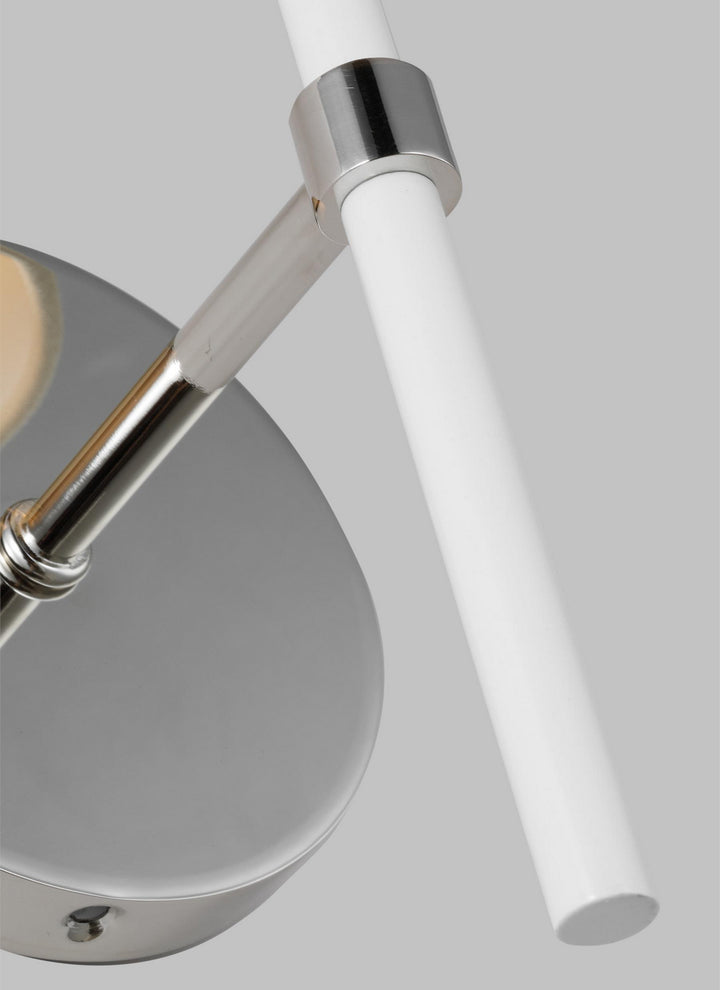 Visual Comfort Studio Monroe KSW1081PNGW Wall Light - Polished Nickel