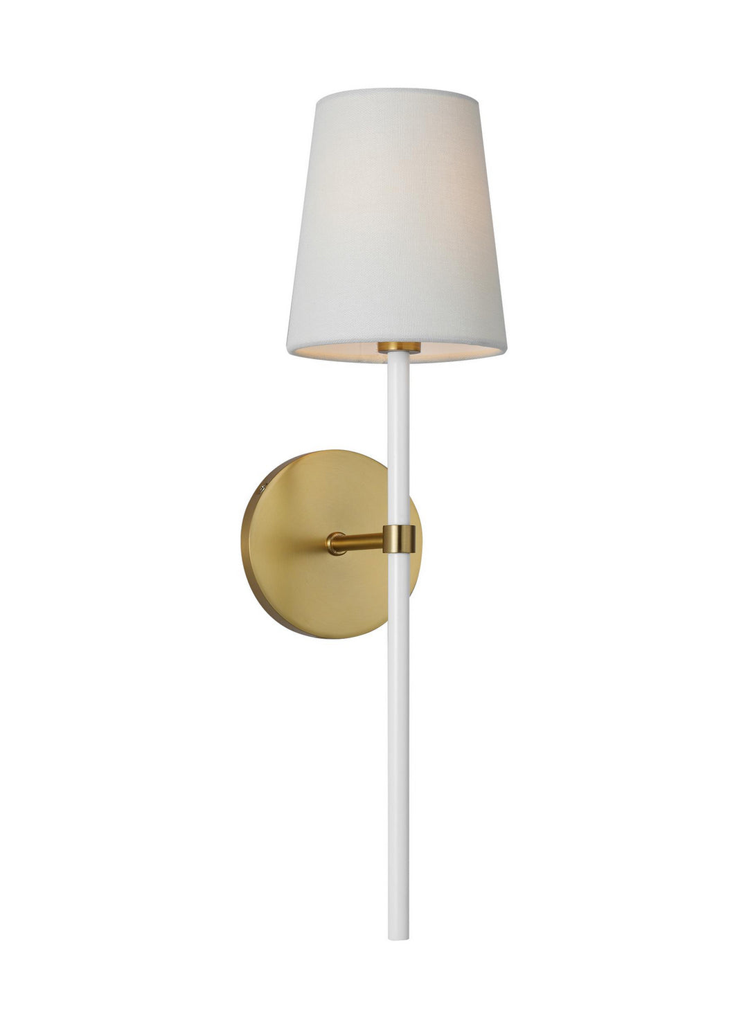 Visual Comfort Studio Monroe KSW1091BBSGW Wall Light - Burnished Brass