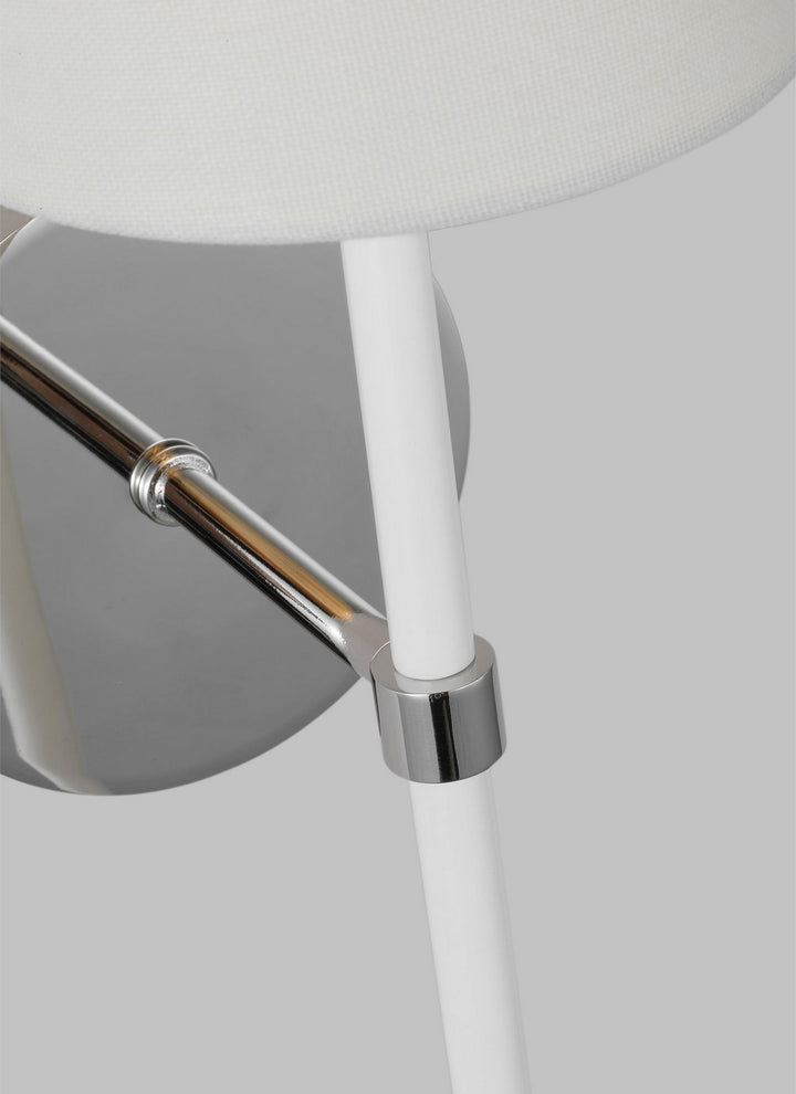 Visual Comfort Studio Monroe KSW1091PNGW Wall Light - Polished Nickel