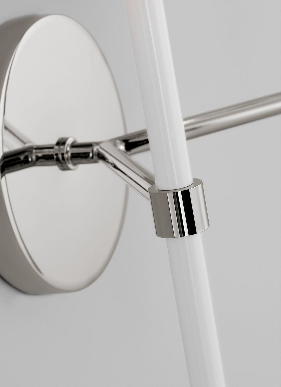 Visual Comfort Studio Monroe KSW1102PNGW Wall Light - Polished Nickel