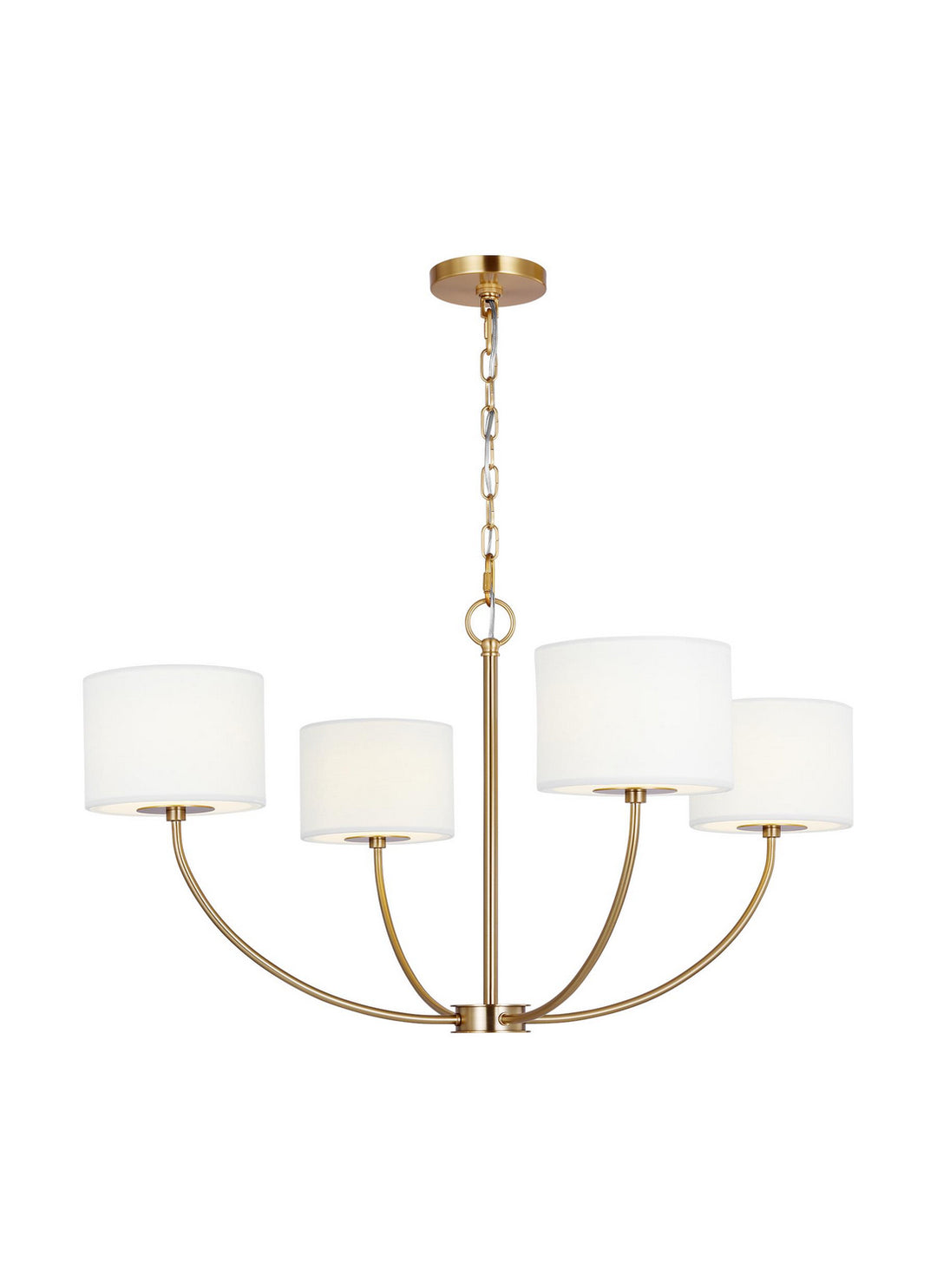 Visual Comfort Studio Sawyer KSC1034BBS Chandelier Light - Burnished Brass