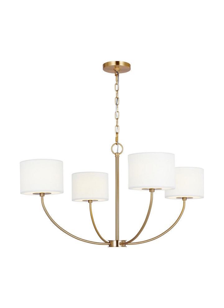 Visual Comfort Studio Sawyer KSC1034BBS Chandelier Light - Burnished Brass