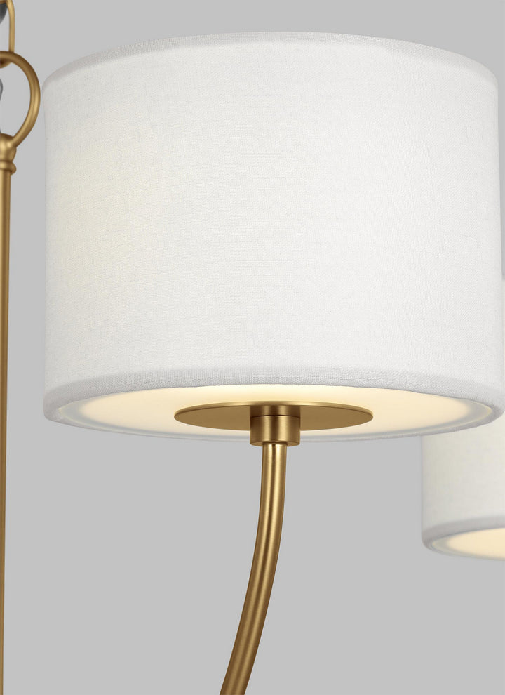 Visual Comfort Studio Sawyer KSC1034BBS Chandelier Light - Burnished Brass