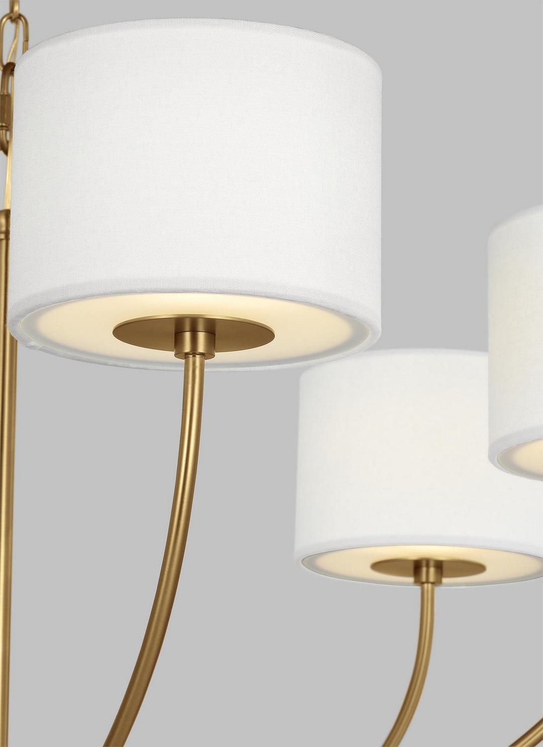 Visual Comfort Studio Sawyer KSC1046BBS Chandelier Light - Burnished Brass