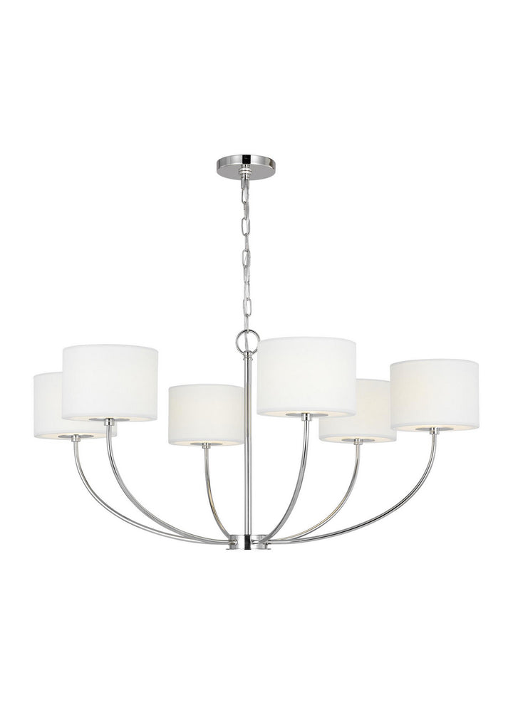 Visual Comfort Studio Sawyer KSC1046PN Chandelier Light - Polished Nickel
