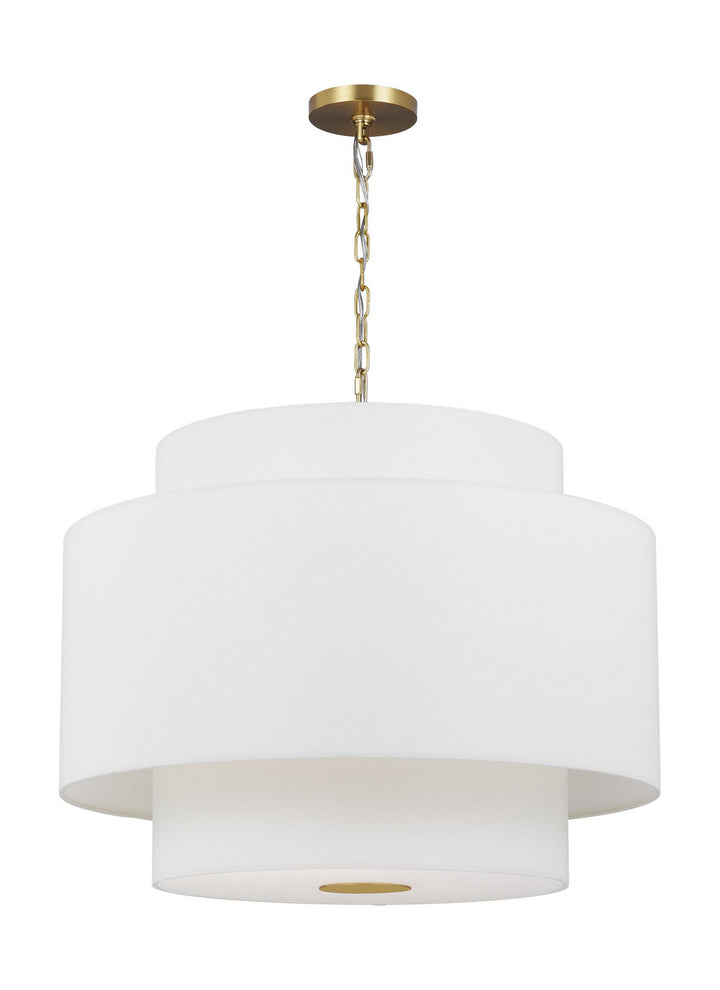 Visual Comfort Studio Sawyer KSP1043BBS Chandelier Light - Burnished Brass