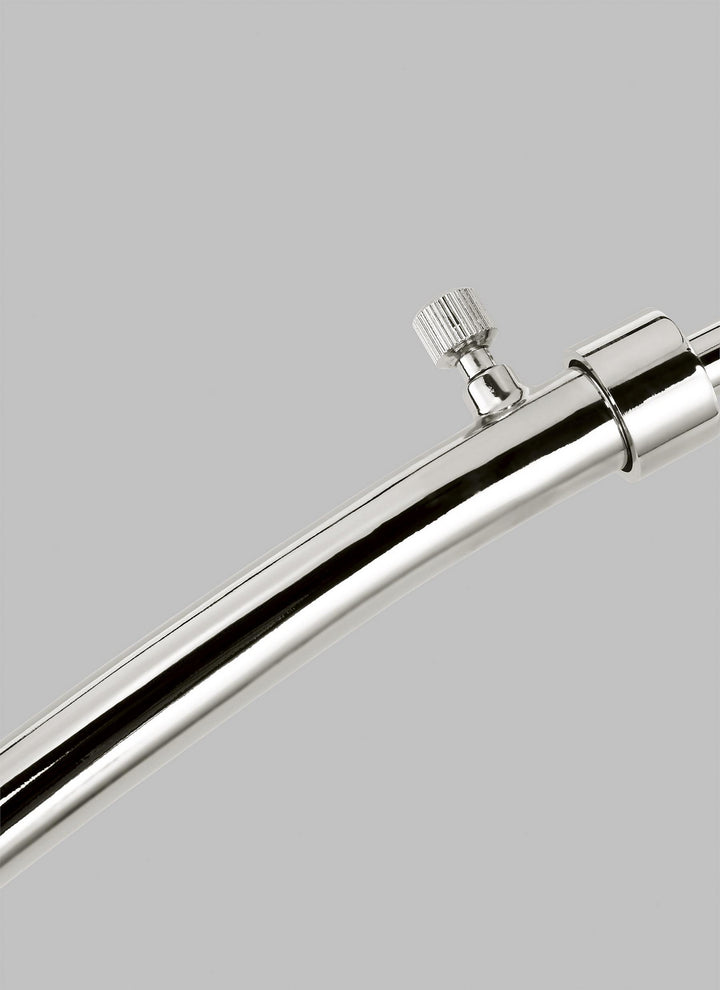Visual Comfort Studio KST1031PN1 Sawyer One Light Floor Lamp Lamp Polished Nickel