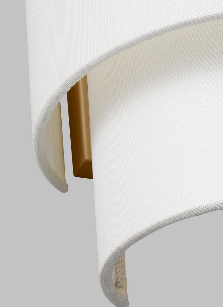 Visual Comfort Studio Sawyer KSW1042BBS Wall Light - Burnished Brass