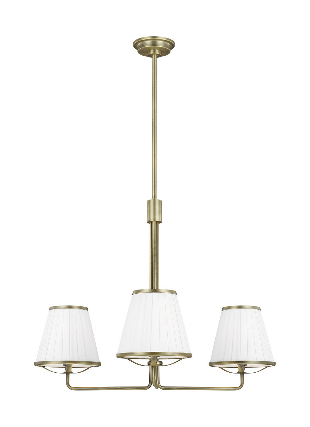 Visual Comfort Studio Esther LC1173TWB Chandelier Light - Time Worn Brass
