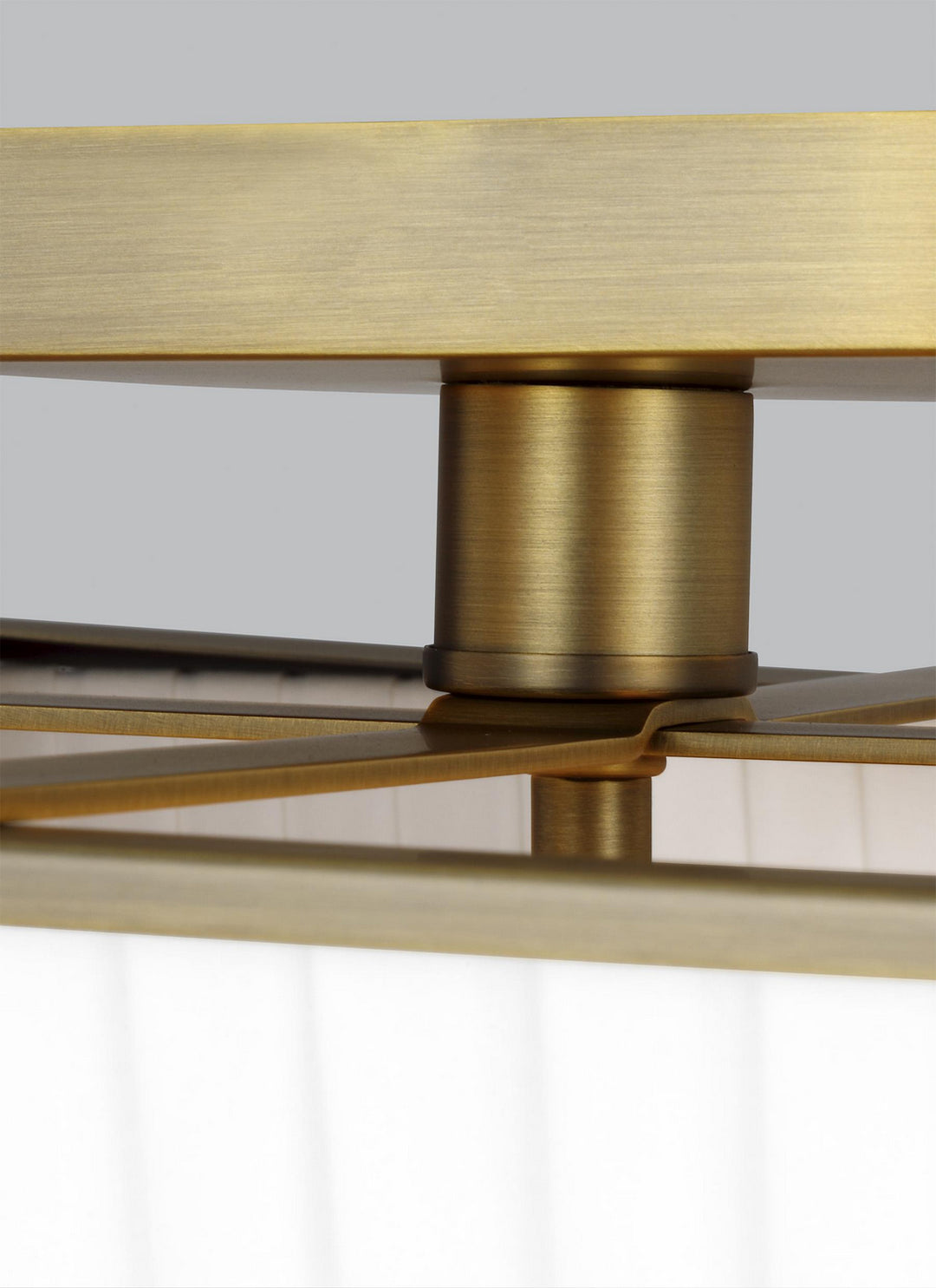 Visual Comfort Studio Esther LF1044TWB Ceiling Light - Time Worn Brass