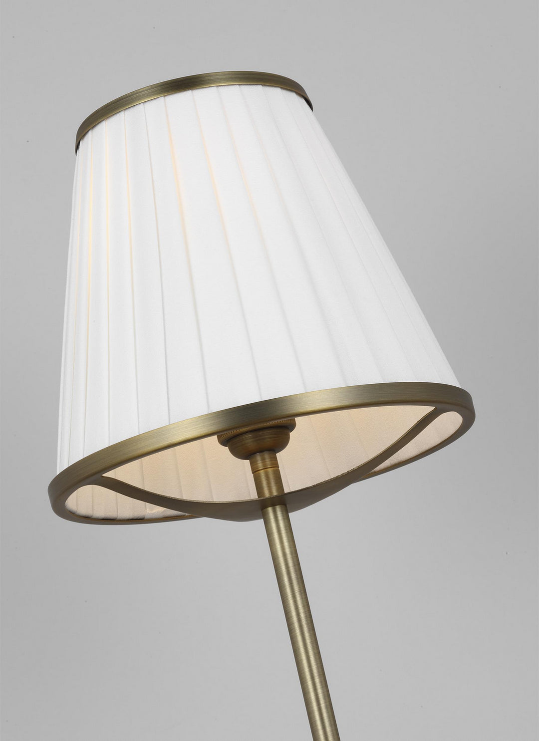 Visual Comfort Studio LT1131TWB1 Esther One Light Table Lamp Lamp Brass - Antique