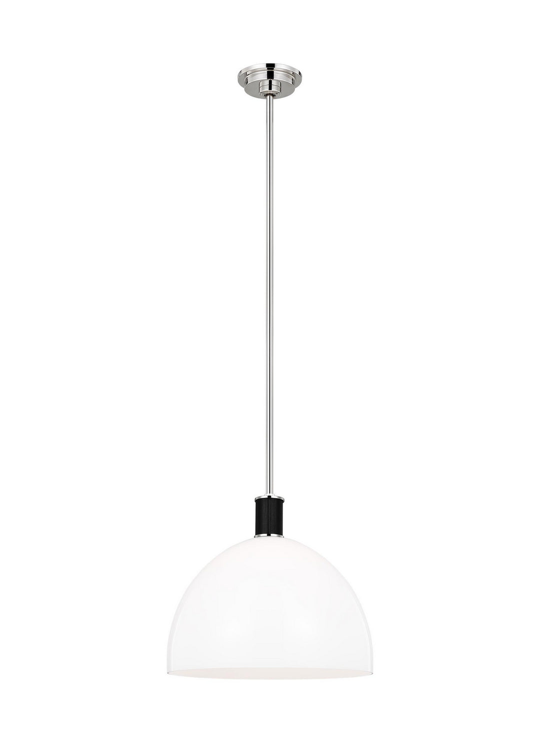 Visual Comfort Studio Hadley LP1061PNMG Pendant Light - Polished Nickel