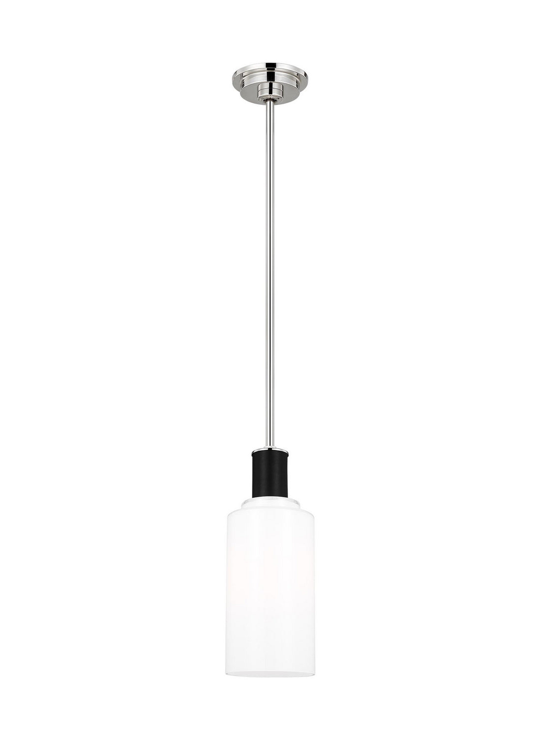 Visual Comfort Studio Hadley LP1071PNMG Pendant Light - Polished Nickel