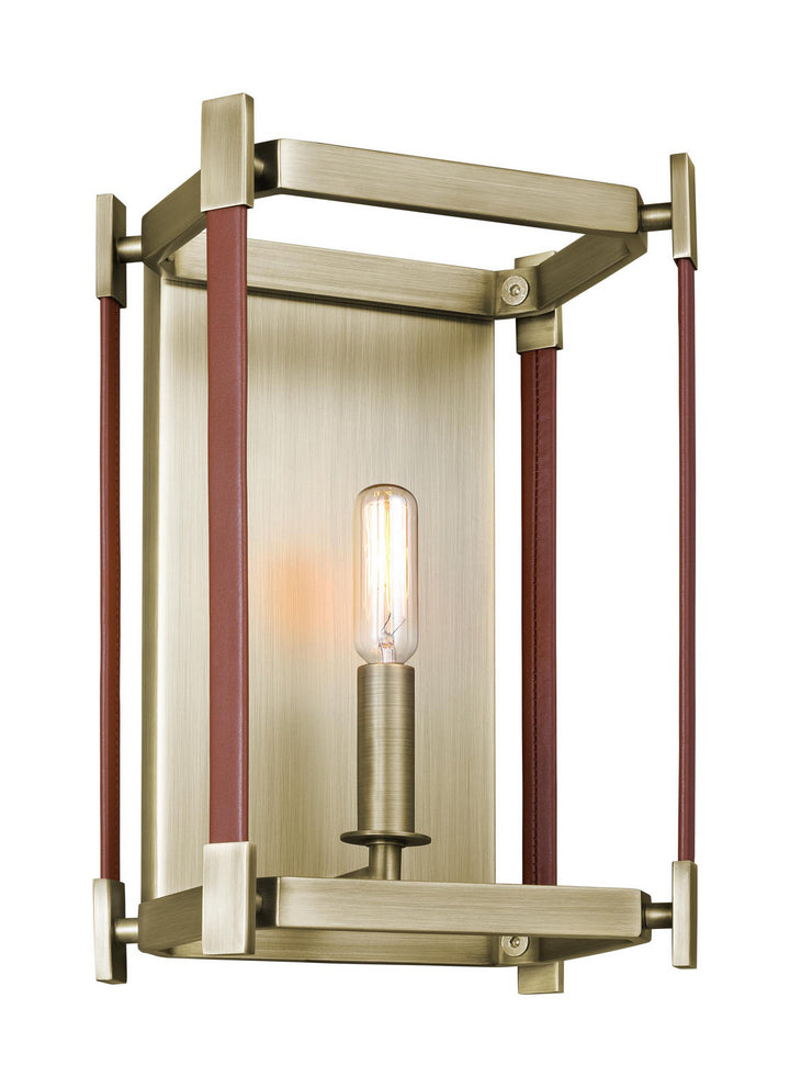 Visual Comfort Studio Hadley LW1061TWB Wall Light - Time Worn Brass