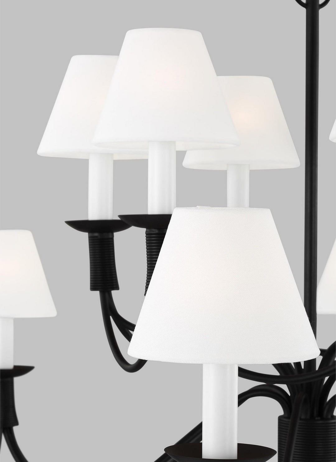 Visual Comfort Studio Sullivan LC12012AI Chandelier Light - Aged Iron