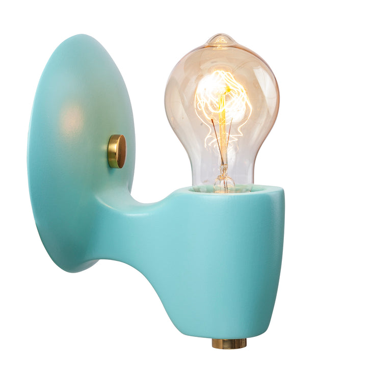 Justice Designs American Classics CER-7021-RFPL-BRSS Wall Light - Reflecting Pool