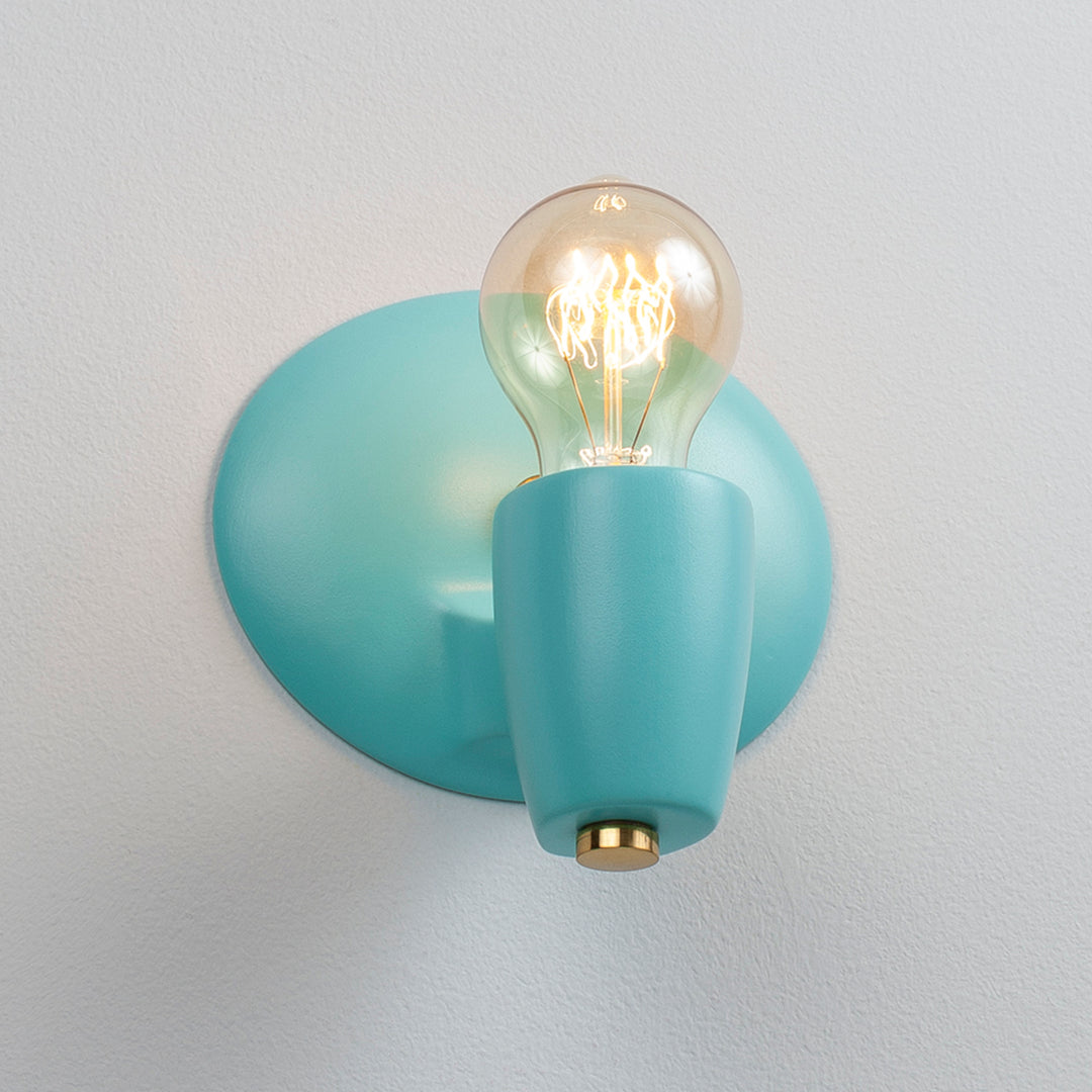 Justice Designs American Classics CER-7021-RFPL-BRSS Wall Light - Reflecting Pool