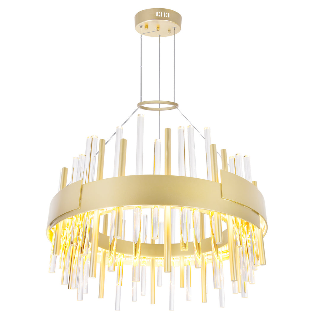 CWI Millipede 1245p20-602 Pendant Light - Satin Gold