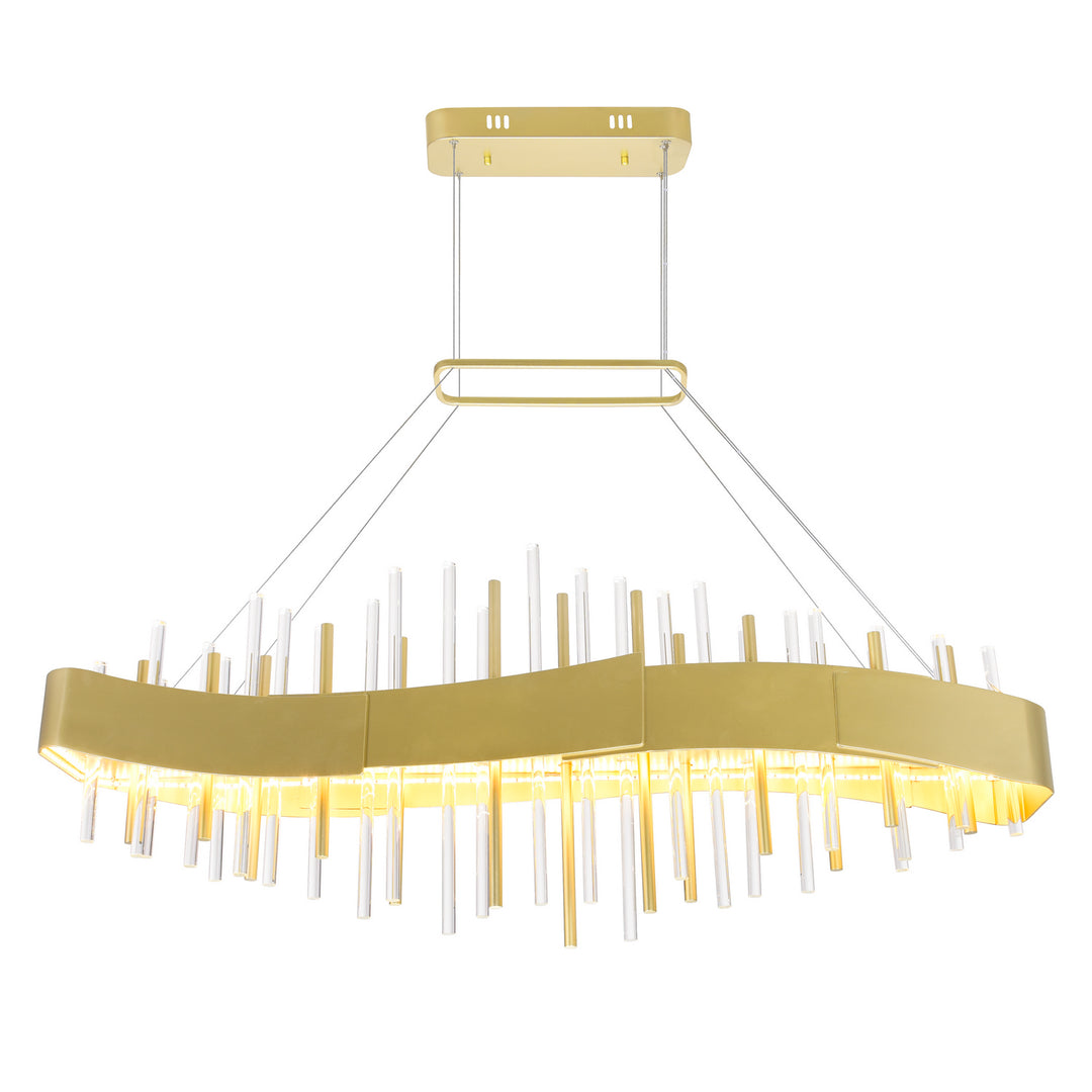 CWI Millipede 1245p40-602 Pendant Light - Satin Gold