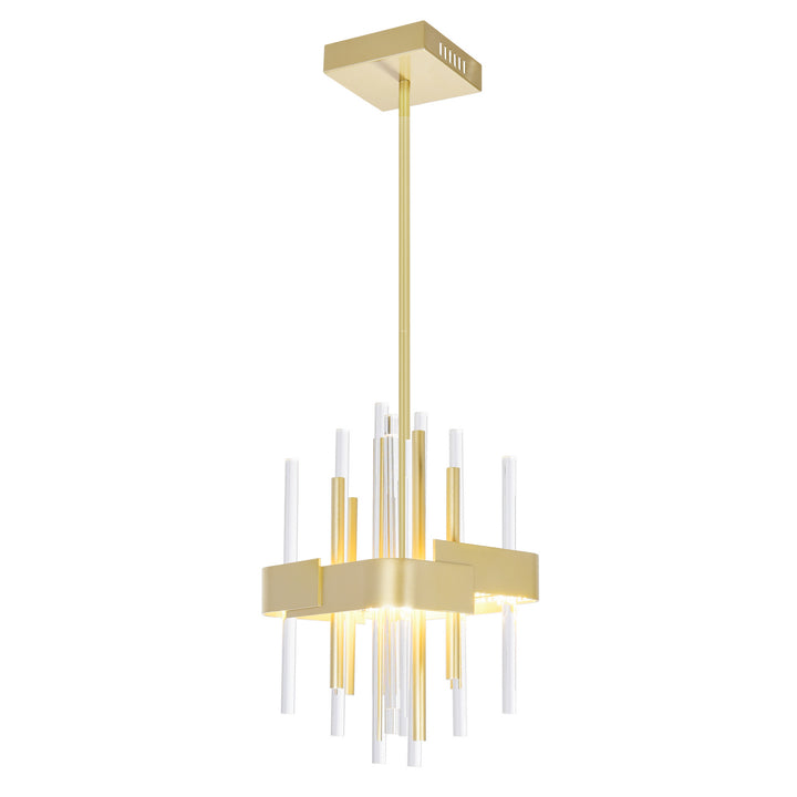 CWI Millipede 1245p8-602 Pendant Light - Satin Gold