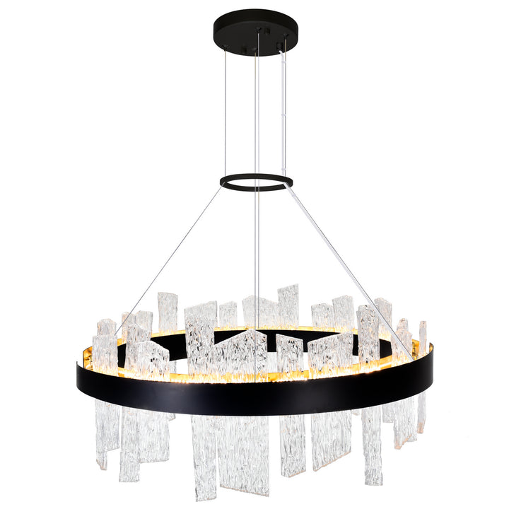 CWI Guadiana 1246p32-101 Chandelier Light - Black